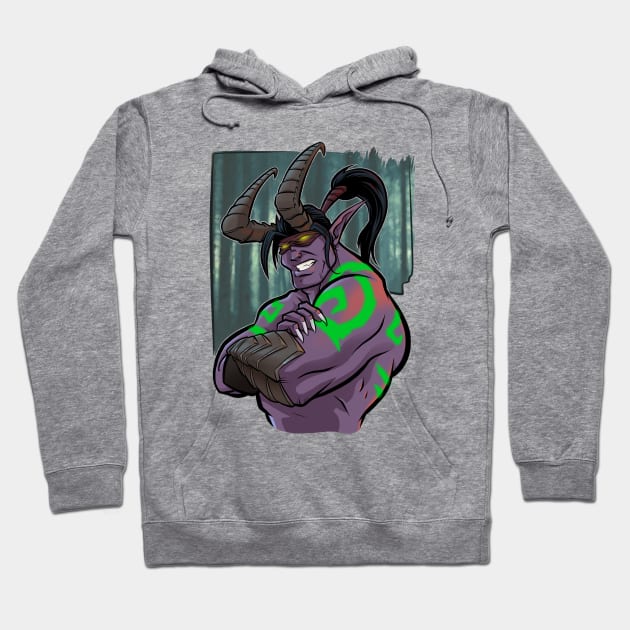 Illidan Hoodie by jpowersart